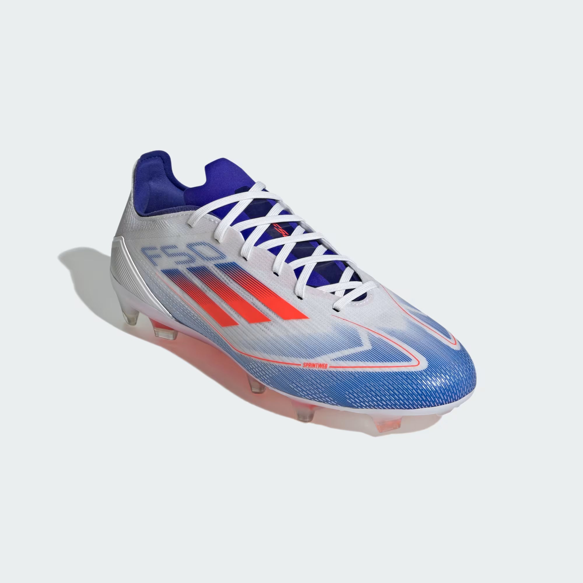 Adidas F50 Pro FG Cloud White Solar Red Lucid Blue