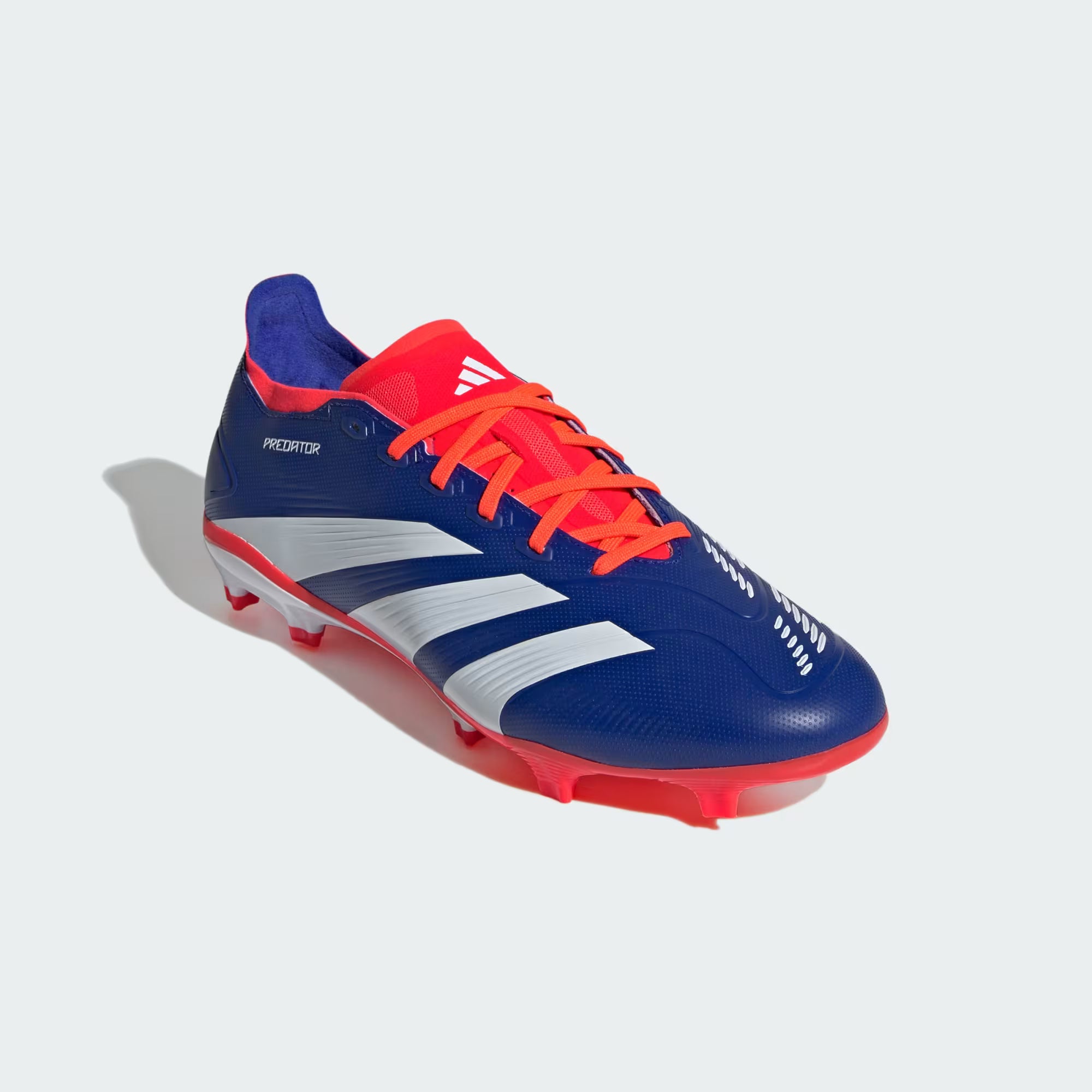 Adidas Predator League FG Lucid Blue Cloud White Solar Red