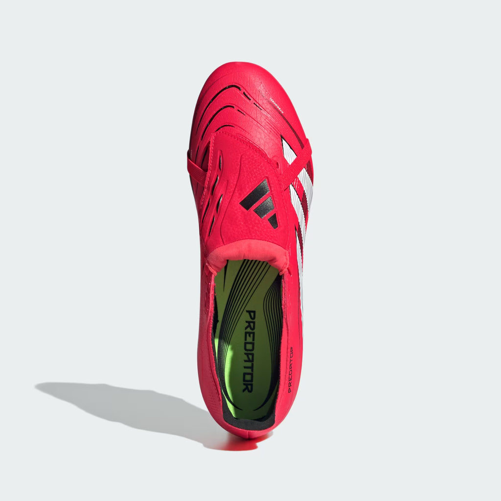 Adidas Predator League Fold-Over Tongue SG Lucid Red Cloud White Core Black