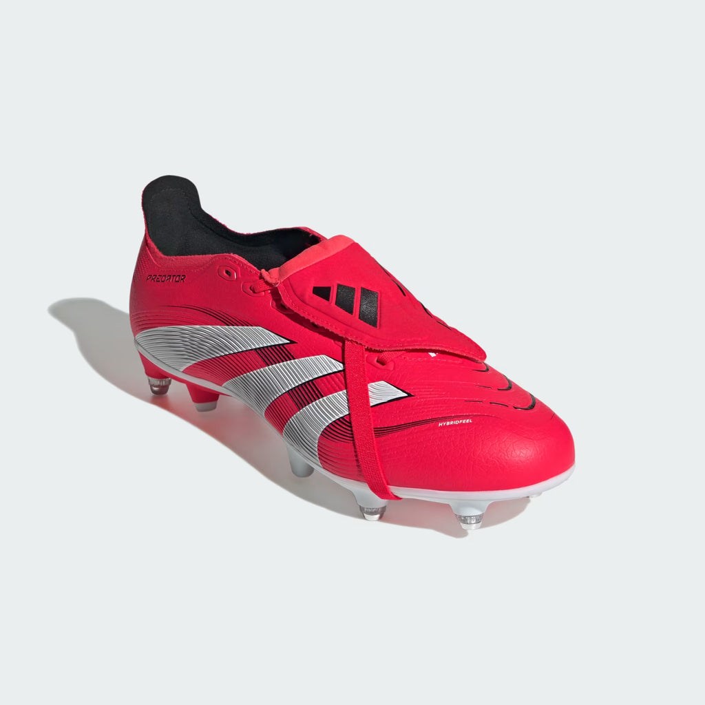 Adidas Predator League Fold-Over Tongue SG Lucid Red Cloud White Core Black