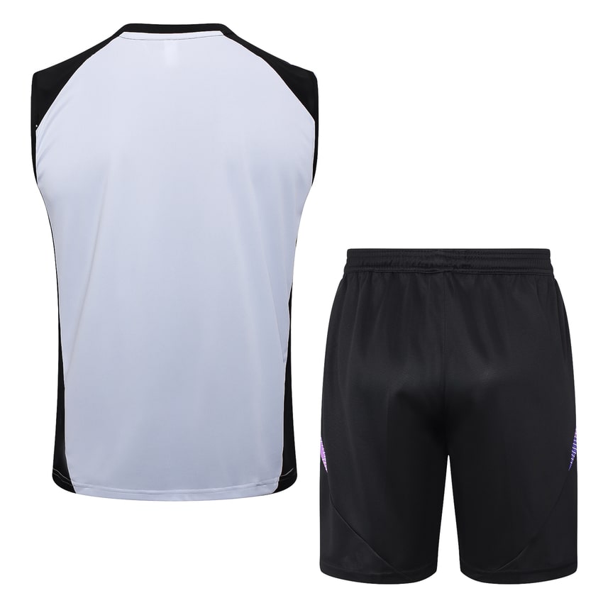 Debardeur Short Allemagne 2024 2025 Blanc – Image 4