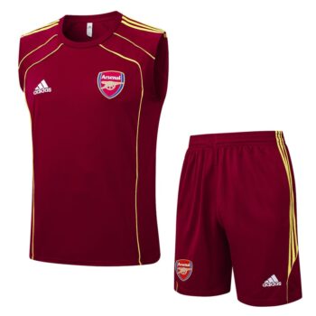 Debardeur Short Arsenal 2025 2026 Rouge Foncé