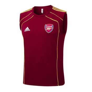 Alternative view of Debardeur Short Arsenal 2025 2026 Rouge Foncé