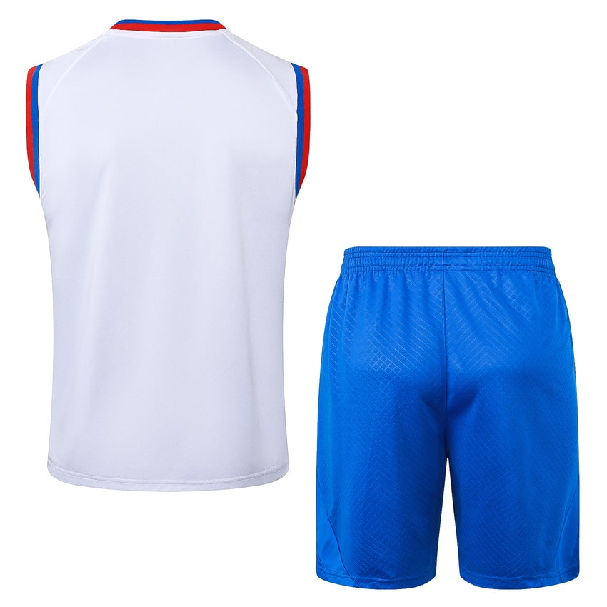 Debardeur Short Barca 2024 2025 Blanc – Image 4