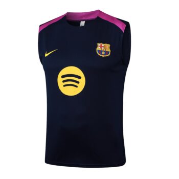 Alternative view of Debardeur Short Barca 2024 2025 Bleu Rose