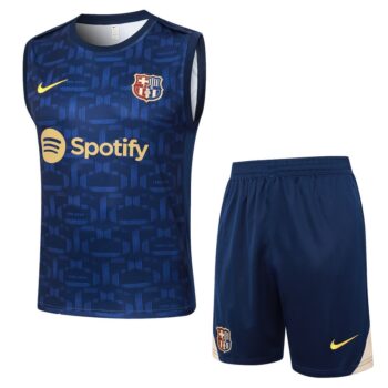 Debardeur Short Barca 2024 2025 Bleu Foncé