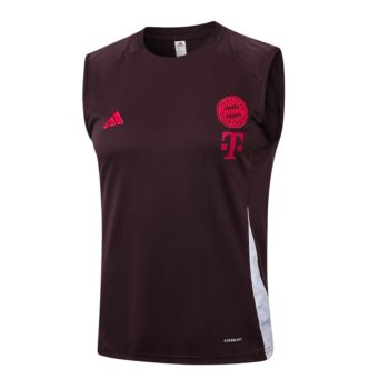 Alternative view of Debardeur Short Bayern Munich 2024 2025 Rouge Foncé