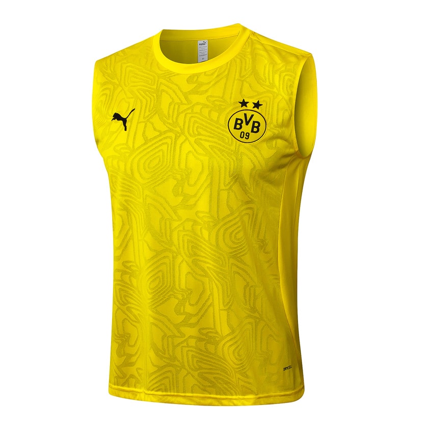 Debardeur Short Dortmund 2024 2025 Jaune – Image 2