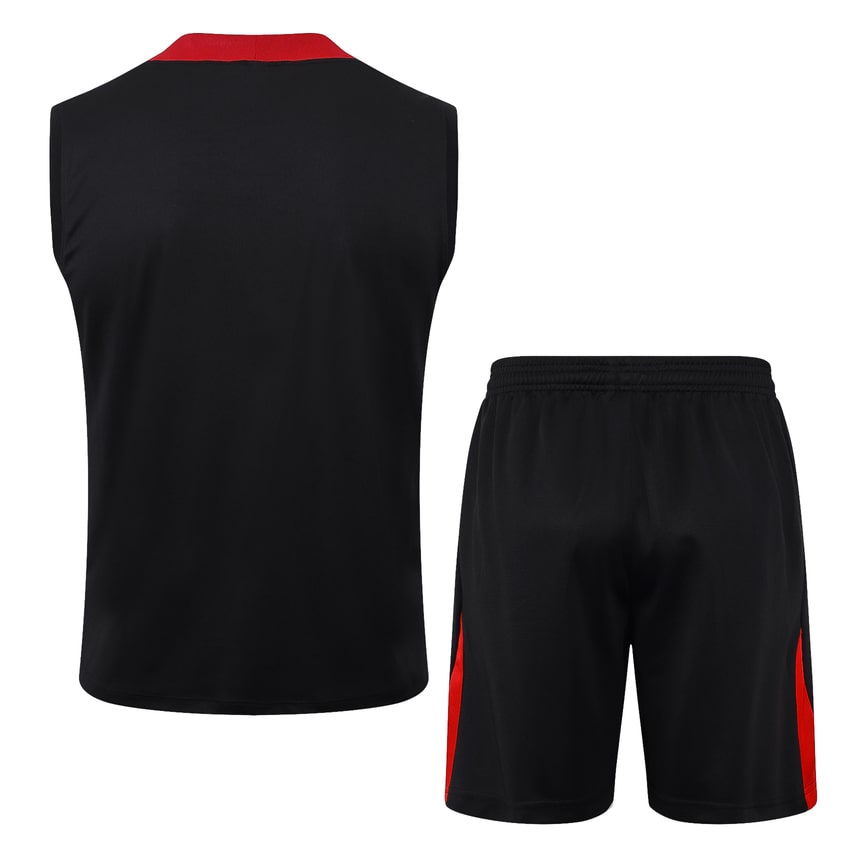 Debardeur Short PSG 2024 2025 Noir Rouge – Image 4