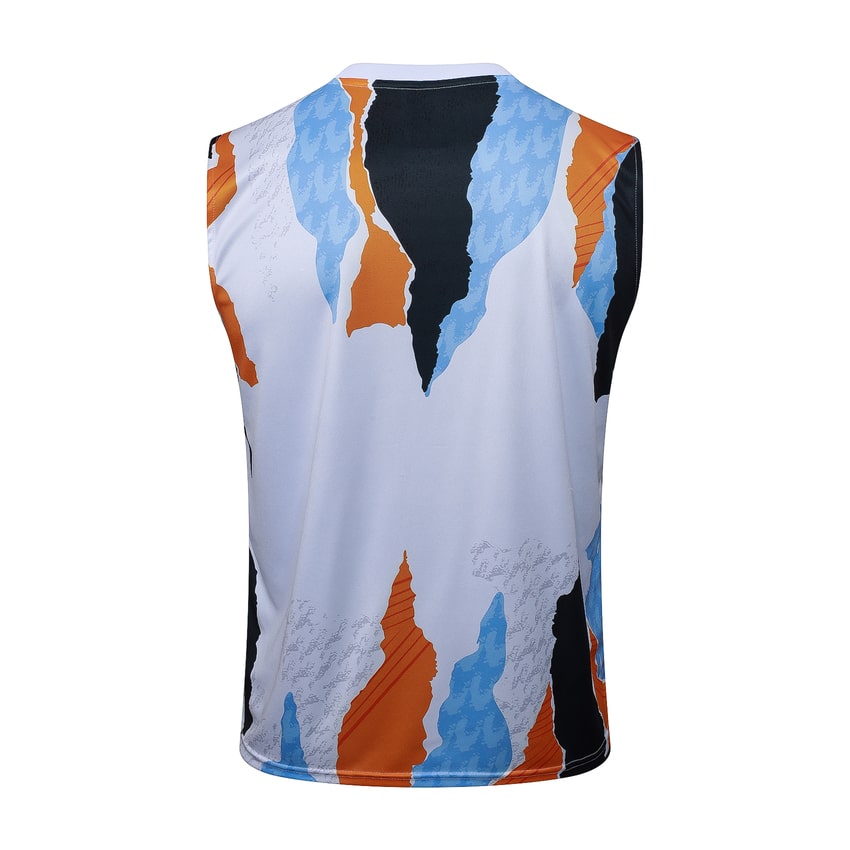 Debardeur Short Real Madrid 2024 2025 Blanc Tache – Image 3