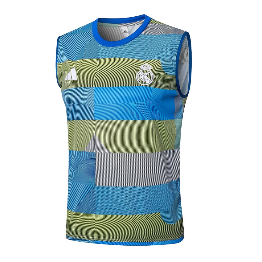 Debardeur Short Real Madrid 2024 2025 Bleu Vert – Image 2
