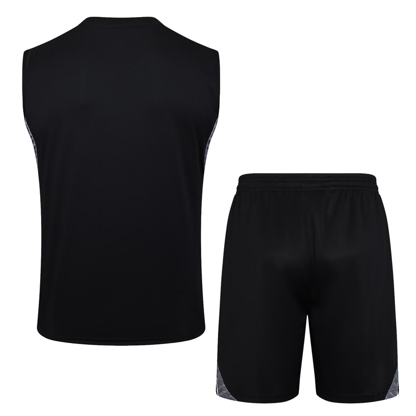 Debardeur Short Real Madrid 2024 2025 Noir Sombre – Image 4