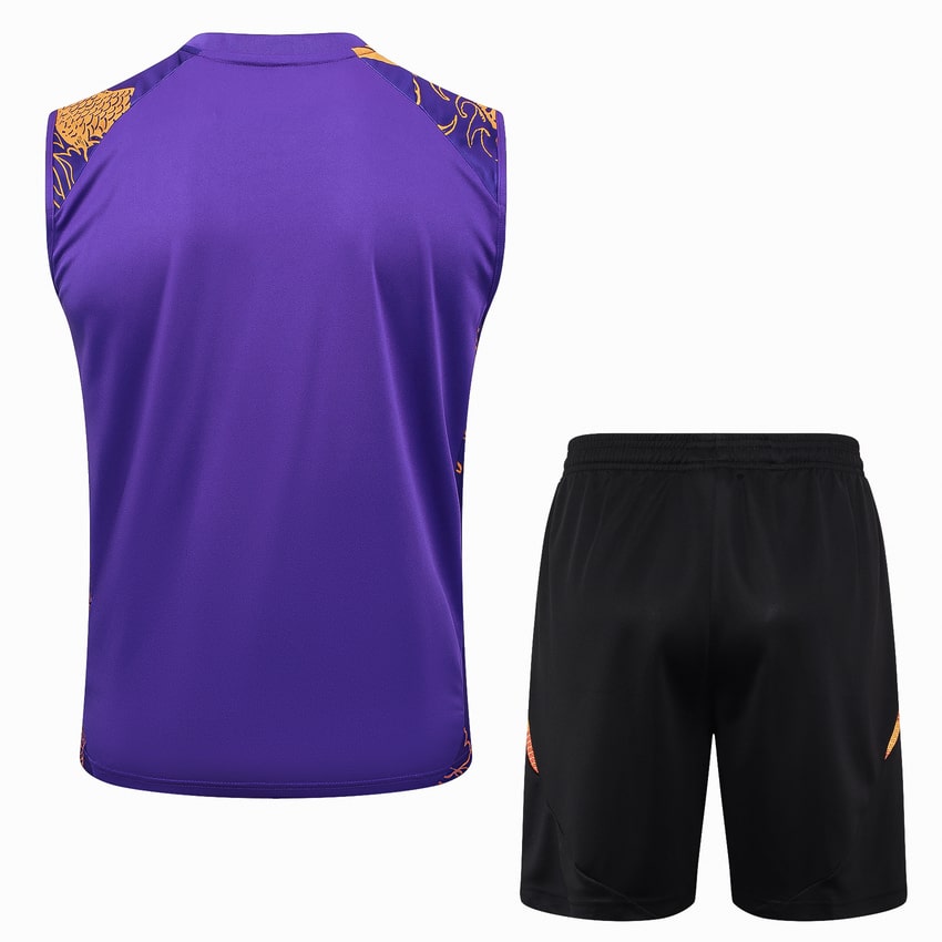 Debardeur Short Real Madrid 2024 2025 Violet Dragon – Image 4