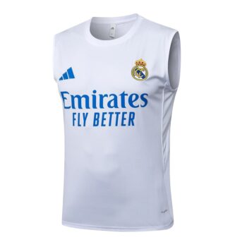 Alternative view of Debardeur Short Real Madrid 2025 2026 Blanc Bleu