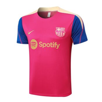 Alternative view of Ensemble Maillot Short Barca 2024 2025 Rose