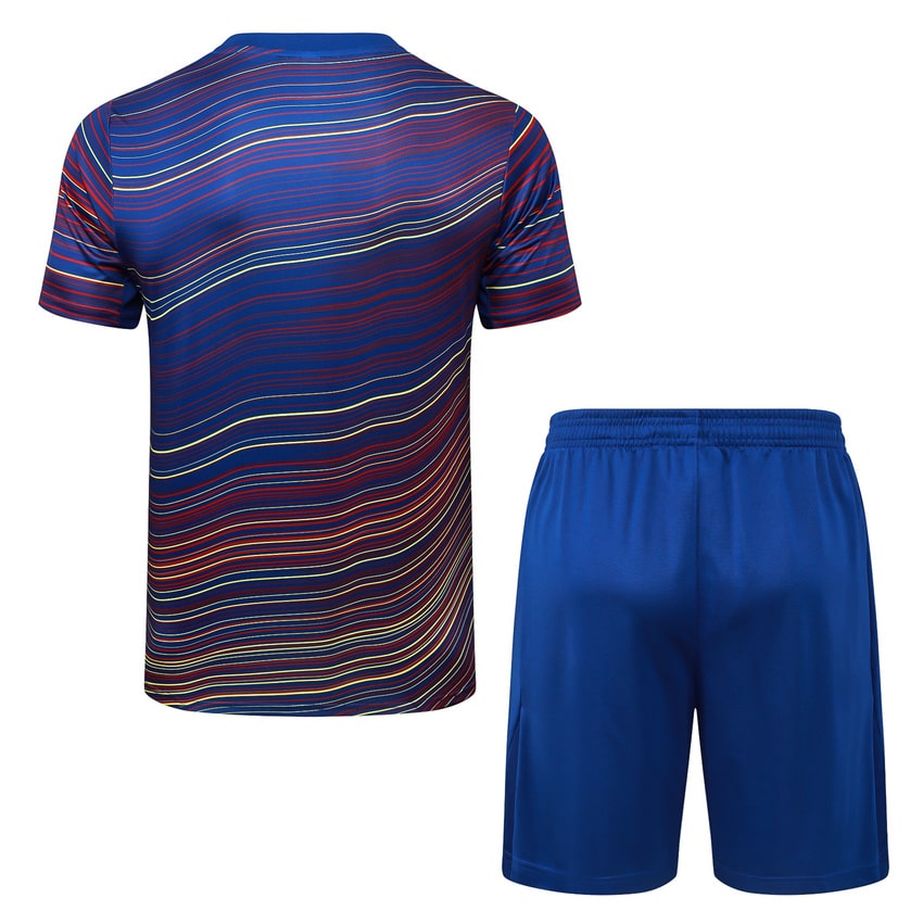 Ensemble Maillot Short Barca 2025 2026 Bleu Clair – Image 4