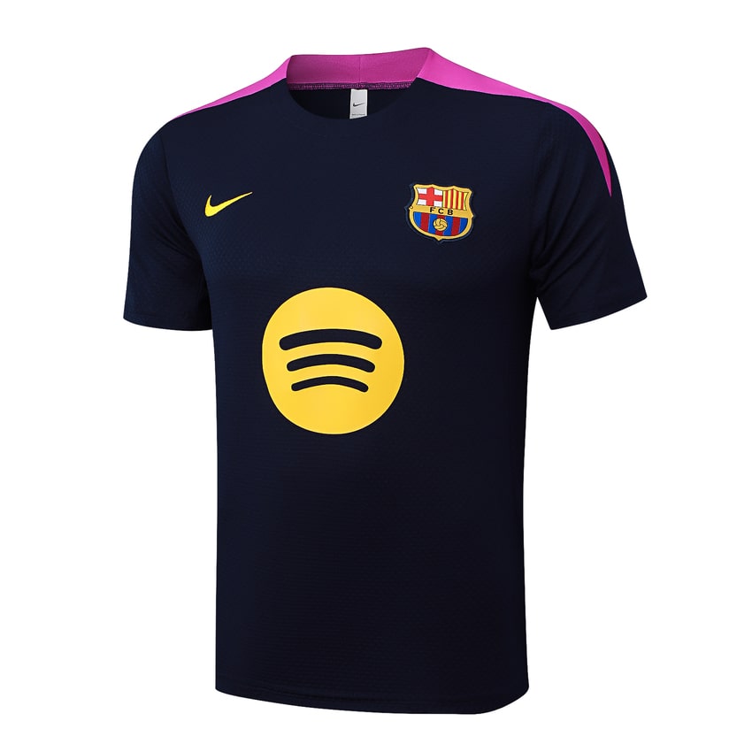 Ensemble Maillot Short Barca 2025 2026 Noir Rose – Image 2