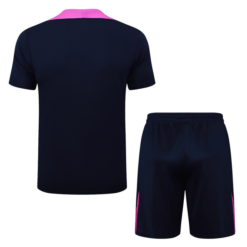 Ensemble Maillot Short Barca 2025 2026 Noir Rose – Image 4