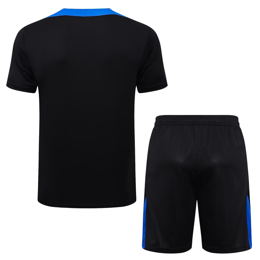 Ensemble Maillot Short Inter Milan 2024 2025 Noir Foncé – Image 4