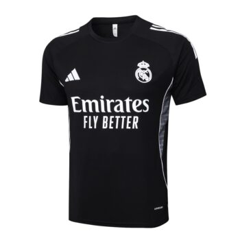Alternative view of Ensemble Maillot Short Real Madrid 2025 2026 Noir Sombre