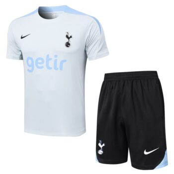 Ensemble Maillot Short Tottenham 2024 2025 Blanc