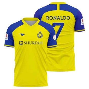 MAILLOT AL NASSR RONALDO DOMICILE 2022 2023