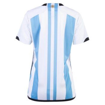 Alternative view of MAILLOT ARGENTINE 3 ETOILES FEMME DOMICILE 2022-23
