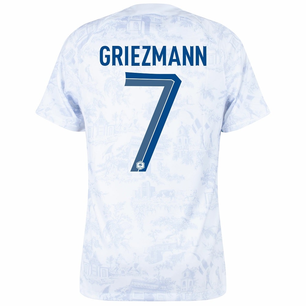 MAILLOT EQUIPE DE FRANCE EXTERIEUR COUPE DU MONDE 2022 GRIEZMANN – Image 2