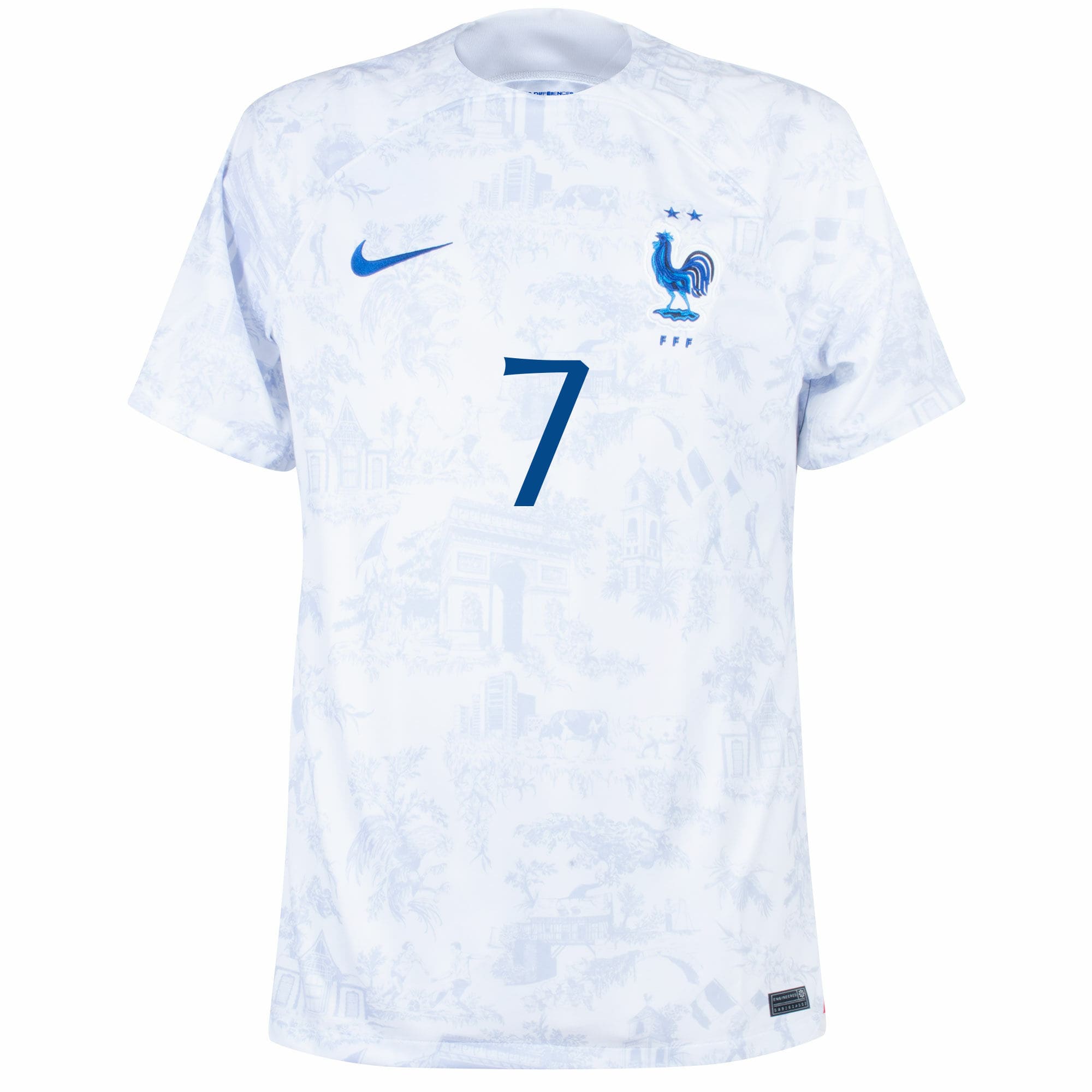 MAILLOT EQUIPE DE FRANCE EXTERIEUR COUPE DU MONDE 2022 GRIEZMANN – Image 3