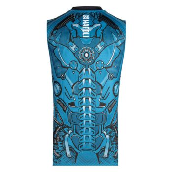 Alternative view of MAILLOT NAPLES 2025 2026 TRAINING BLEU SANS MANCHES