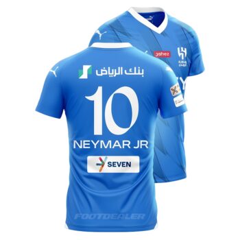 MAILLOT NEYMAR JR AL HILAL DOMICILE 2023 2024