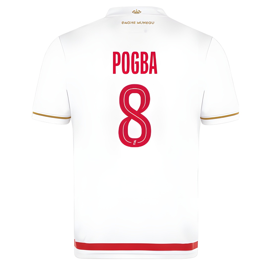 Maillot AS Monaco Domicile 2025 2026 Pogba – Image 2