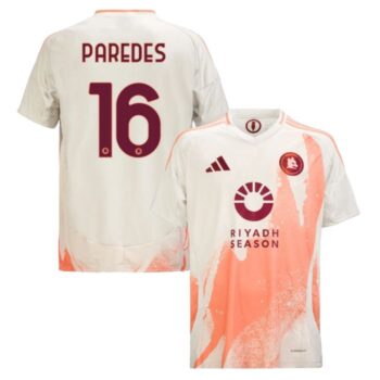 Maillot AS Roma Exterieur 2024 2025 Paredes
