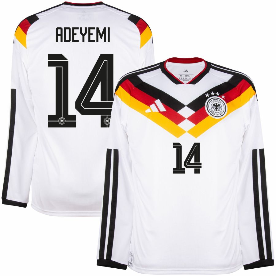 Maillot Allemagne Domicile 2026 2027 Adeyemi Manches Longues