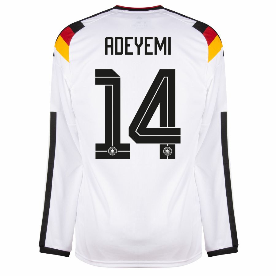 Maillot Allemagne Domicile 2026 2027 Adeyemi Manches Longues – Image 2