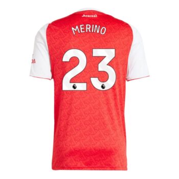 Alternative view of Maillot Arsenal Domicile 2025 2026 Merino