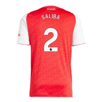 Alternative view of Maillot Arsenal Domicile 2025 2026 Saliba