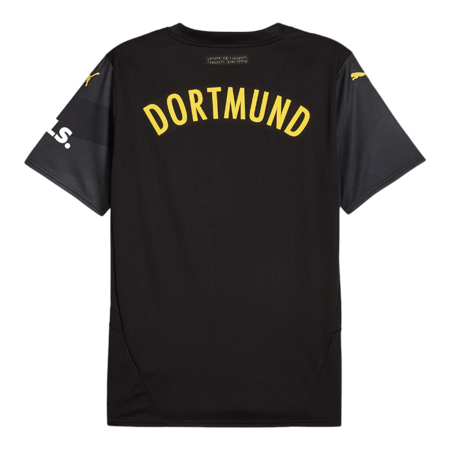 Maillot Kit Enfant BVB Dortmund Exterieur 2024 2025 – Image 3
