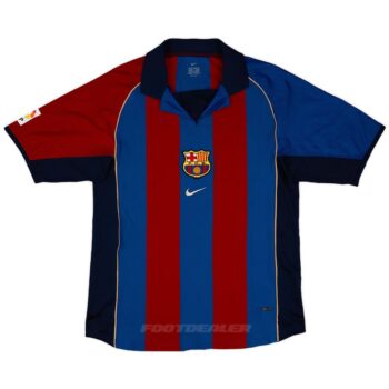 Alternative view of Maillot Barca Domicile 2001 2002 Xavi