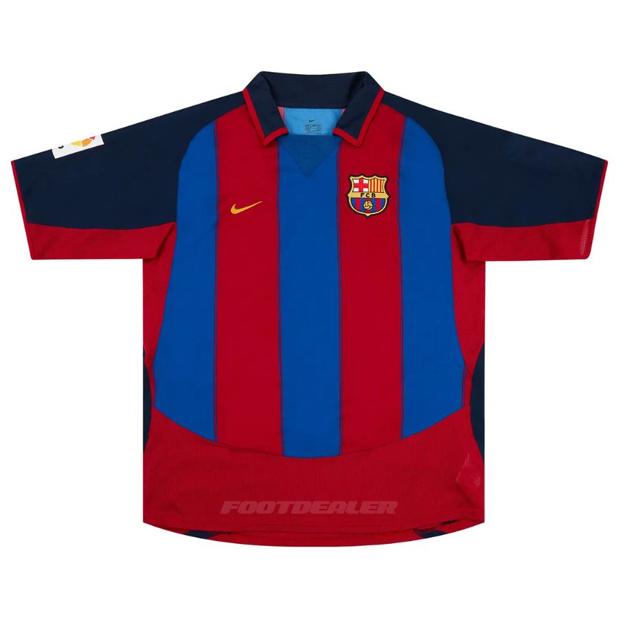 Maillot Barca Domicile 2003 2004 Ronaldinho – Image 2