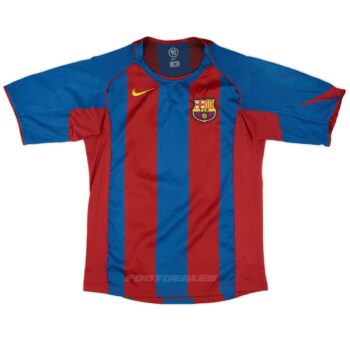 Alternative view of Maillot Barca Domicile 2004 2005 Ronaldinho