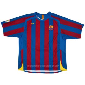 Alternative view of Maillot Barca Domicile 2005 2006 Messi
