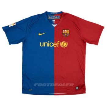 Alternative view of Maillot Barca Domicile 2008 2009 Messi