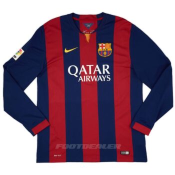 Alternative view of Maillot Barca Domicile 2014 2015 Neymar Manches Longues