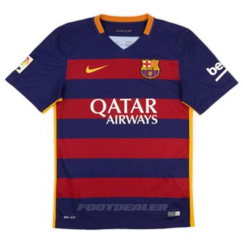 Alternative view of Maillot Barca Domicile 2015 2016 Messi