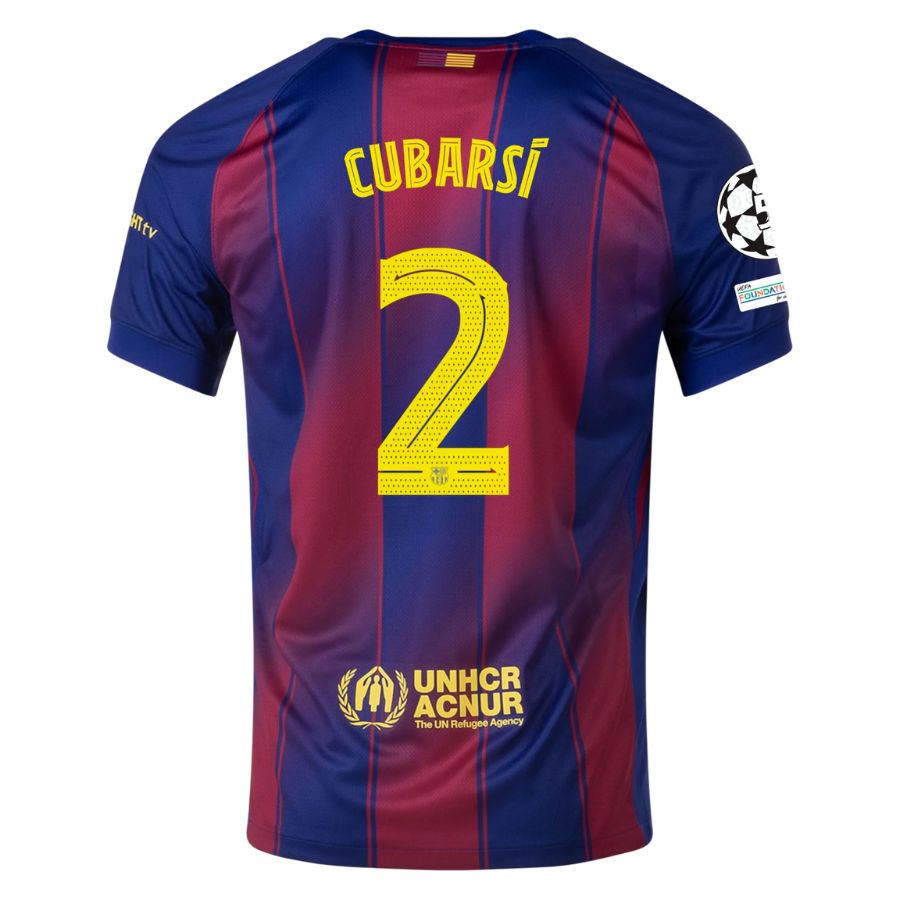Maillot Barca Domicile 2025 2026 Cubarsi UCL – Image 2