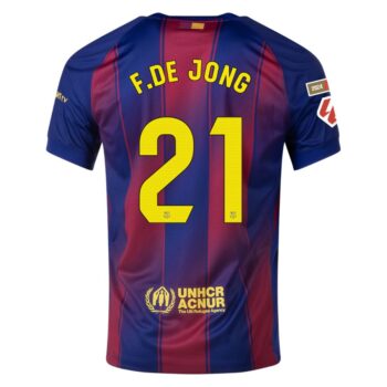 Alternative view of Maillot Kit Enfant Barca Domicile 2025 2026 De Jong La Liga