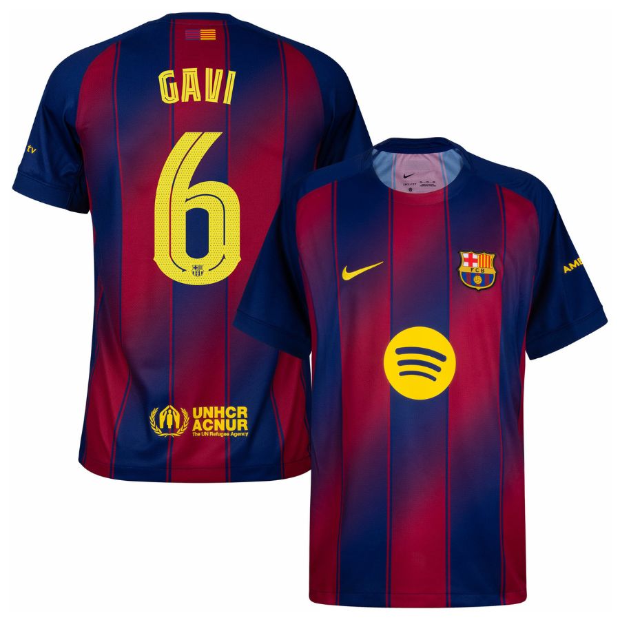 Maillot Enfant Barca Domicile 2025 2026 Gavi