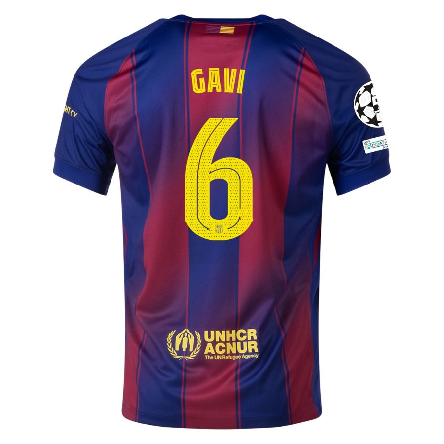 Maillot Kit Enfant Barca Domicile 2025 2026 Gavi UCL – Image 2