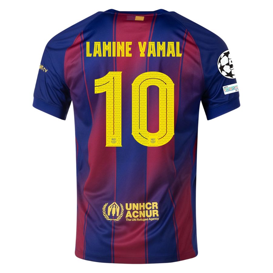 Maillot Enfant Barca Domicile 2025 2026 Lamine Yamal UCL – Image 2